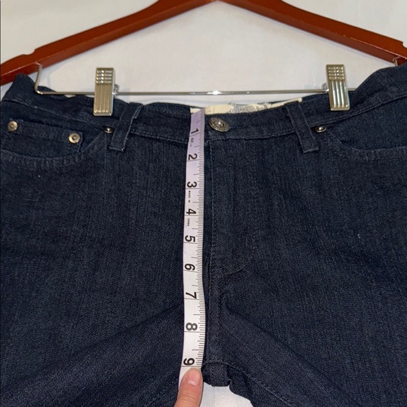 Le Chateau Jeans Dark Blue Denim Boot Cut Jeans - Picture 9 of 14